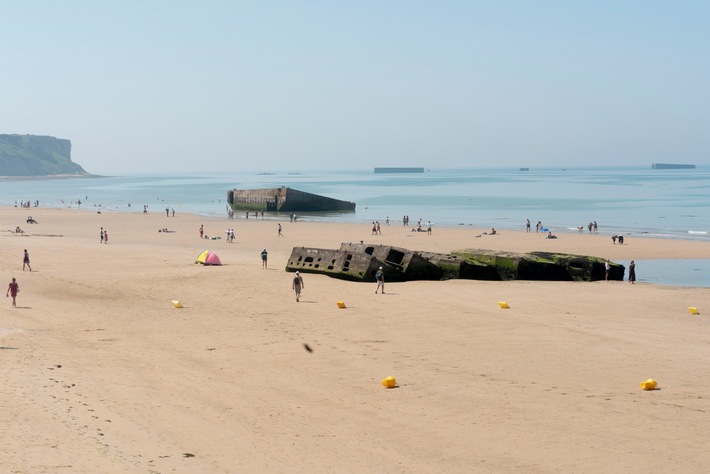 Die Landungsstrände der Normandie sind UNESCO-Welterbe