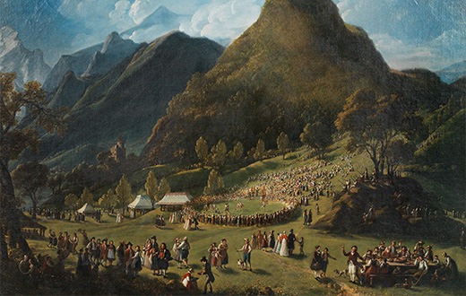 Sonderveranstaltungen Panorama Schweiz mit Kulturschaffenden aus der Region