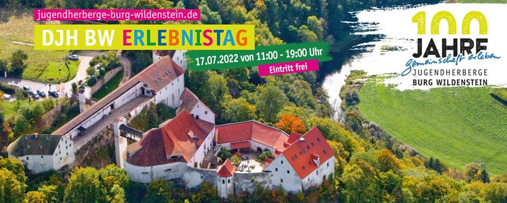DJH Baden-Württemberg feiert 100 Jahre Jugendherberge Burg Wildenstein