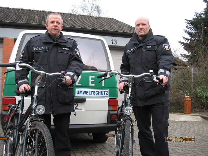 POL-SE: Autofreier Sonntag - Polizei auf Fahrradstreife