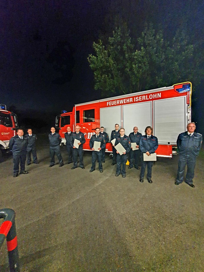 FW-MK: Dienstbesprechung der Löschgruppe Sümmern