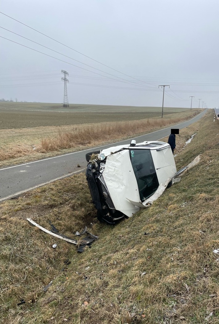 LPI-EF: Zeugensuche nach Verkehrsunfall