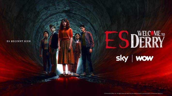 "ES: Welcome to Derry": Offizieller Trailer und Key Art verfügbar, vor Start am 27. Oktober auf Sky und WOW