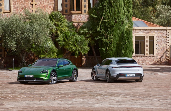 Première mondiale du Porsche Taycan Cross Turismo : la plus polyvalente des voitures électriques