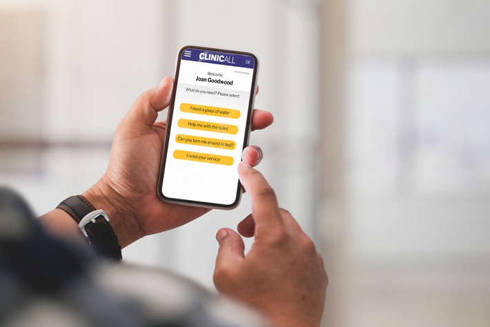 Der neue ClinicAll Communicator - die bestechend einfache App für Personal und Patienten in Kliniken und Pflegeeinrichtungen