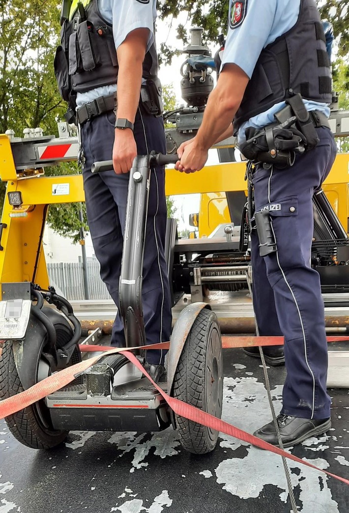 POL-NE: Polizei im Rhein-Kreis Neuss informiert über Segways