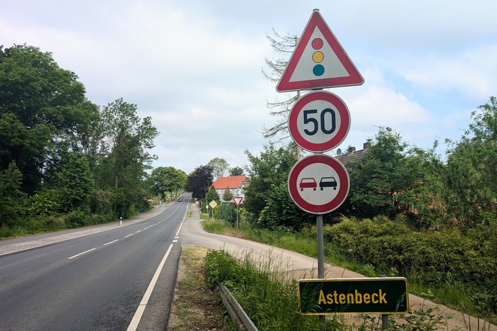 POL-HI: Geschwindigkeitskontrollen an der B6 in Astenbeck