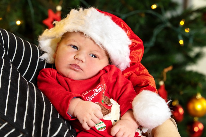 Unser Weihnachtsbaby heißt Marten