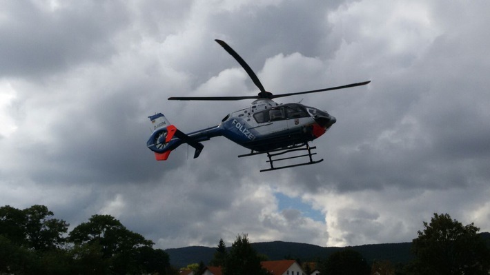 POL-PDNW: (Neustadt) Vermisstensuche mit Hubschraubereinsatz