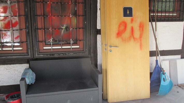 POL-HOL: Vandalismus an ehemaliger Tanzbar