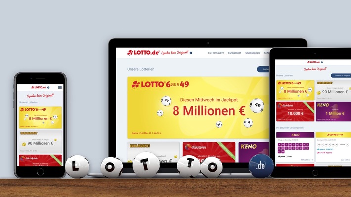 Responsives Lotto-Erlebnis auf LOTTO.de / LOTTO Niedersachsen stellt neue Webseite online