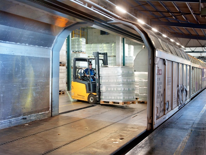 Aproz et CFF Cargo: depuis 50 ans sur les rails
