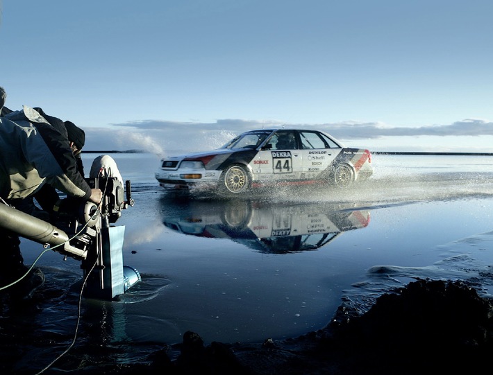 Audi dreht einen der spektakulärsten Werbespots der Unternehmensgeschichte: Wasser, Sand und Eis - Mit dem Q7 vor der Kulisse Islands