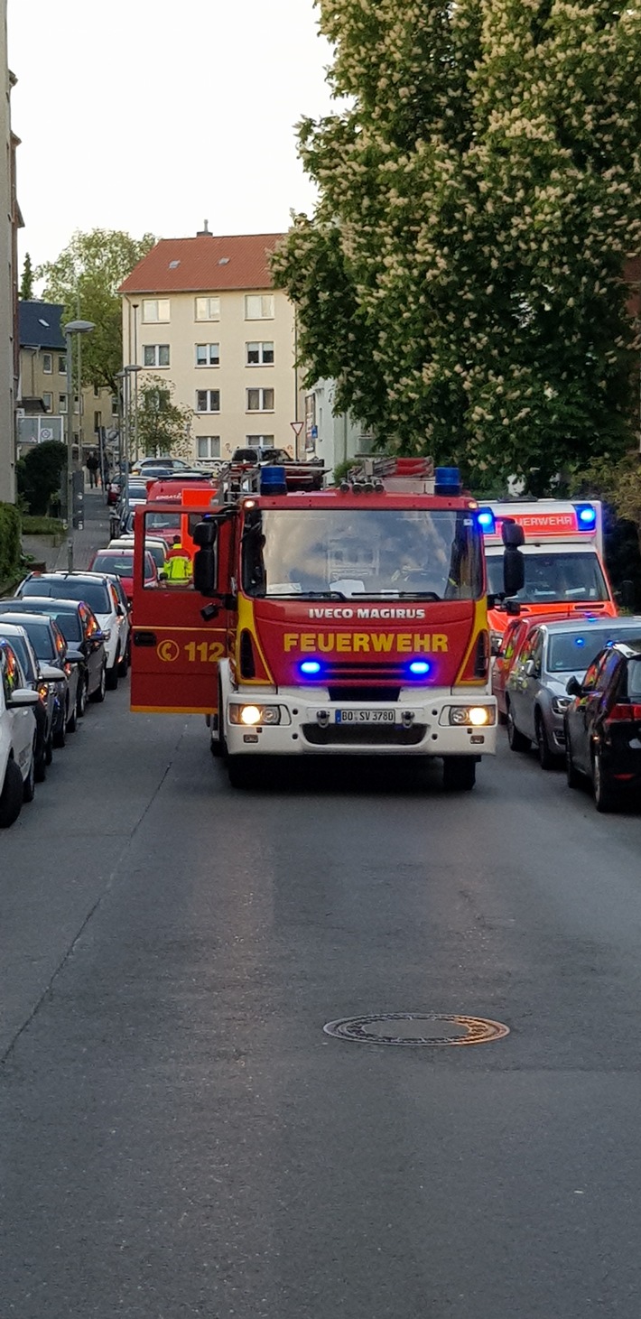 FW-BO: Verrauchte Wohnung Ewaldstraße