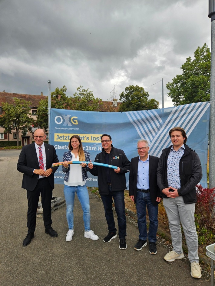 OXG-Glasfaserausbau für mehr als 19.000 Haushalte in Singen gestartet
