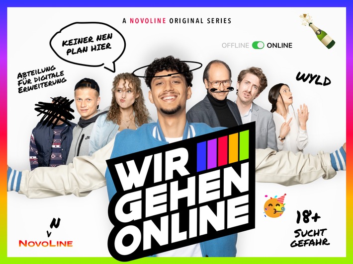 Online-Glücksspiel / NOVOLINE-Kampagne &quot;Wir gehen online&quot; gestartet