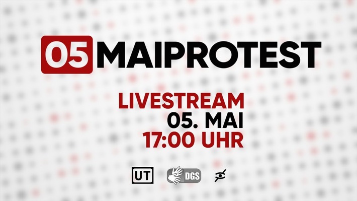 Veranstaltung zum europäischen Protesttag zur Gleichstellung von Menschen mit Behinderungen am 5. Mai / Hollywood-Filmmacher protestiert mit deutscher Behindertenbewegung