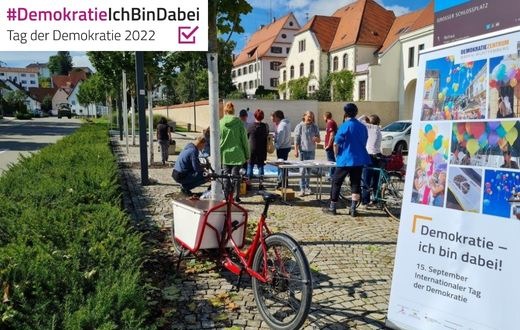 Kampagne „#DemokratieIchBinDabei“ lässt Demokratie lebendig werden