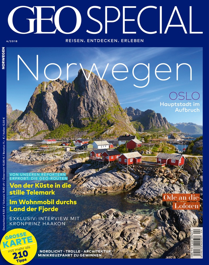 Norwegens Kronzprinz Haakon in der aktuellen Ausgabe von GEO SPECIAL: "Immer, wenn ich jungen Leuten begegne, bin ich beruhigt und fühle mich darin bestärkt, dass die Zukunft gut wird."