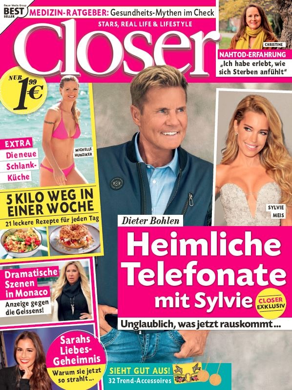 Dieter Bohlen (63) exklusiv in Closer über seine geheimen Pläne mit Sylvie Meis (39): "Wir machen sicher was miteinander"