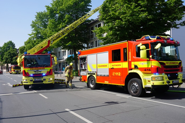 FW Ratingen: Ratingen 08.05.2020 zweimal angebranntes Essen.