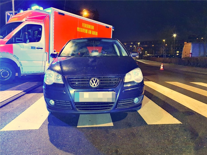 POL-ME: 42-jährige Fußgängerin angefahren und schwer verletzt - Monheim am Rhein - 2301095