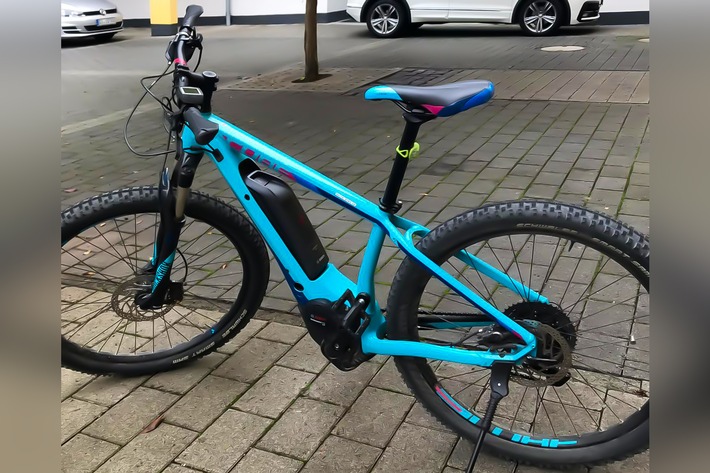 POL-GI: E-Bike gestohlen - Wo ist das blaue Fahrrad?