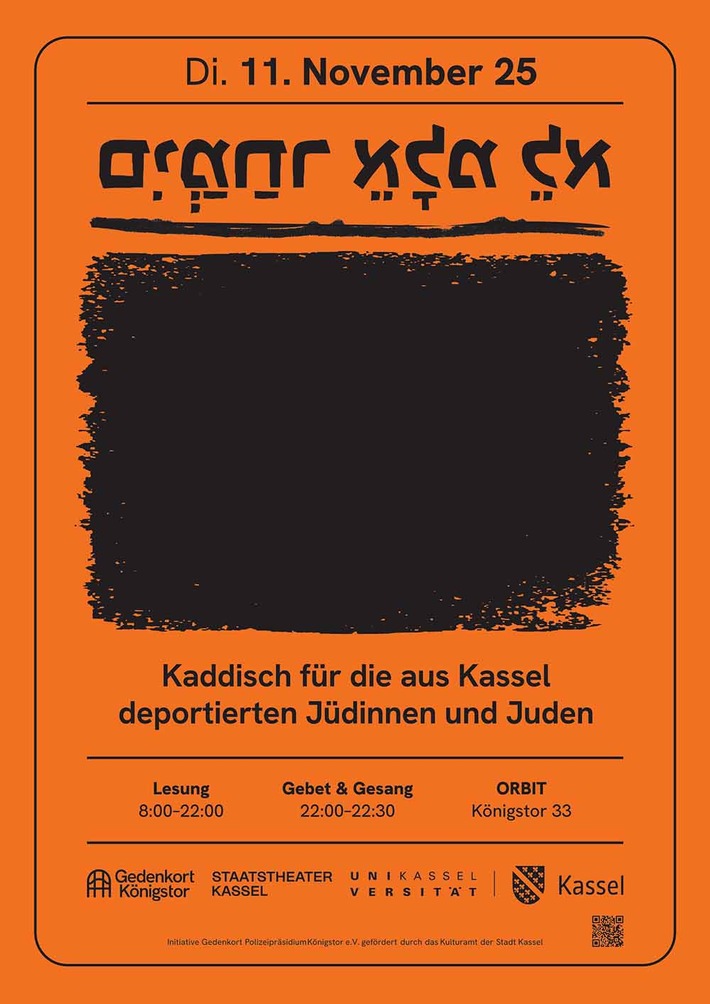 Kaddisch für die aus Kassel deportierten Jüdinnen und Juden