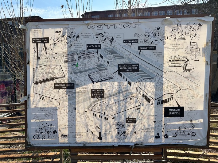 Impuls für den Osthof Kalk: Mehr Sichtbarkeit im Quartier