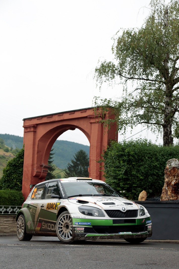 Pech für SKODA Pilot Wiegand beim Heimspiel (BILD)