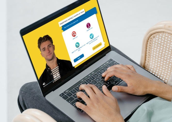 Die digitalen Beratungsassistenten der BKK Pfalz geben rund um die Uhr Auskunft zu Services und Angeboten rund um die Pflege. / Weiterer Text über ots und www.presseportal.de/nr/103470 / Die Verwendung dieses Bildes für redaktionelle Zwecke ist unter Beachtung aller mitgeteilten Nutzungsbedingungen zulässig und dann auch honorarfrei. Veröffentlichung ausschließlich mit Bildrechte-Hinweis.