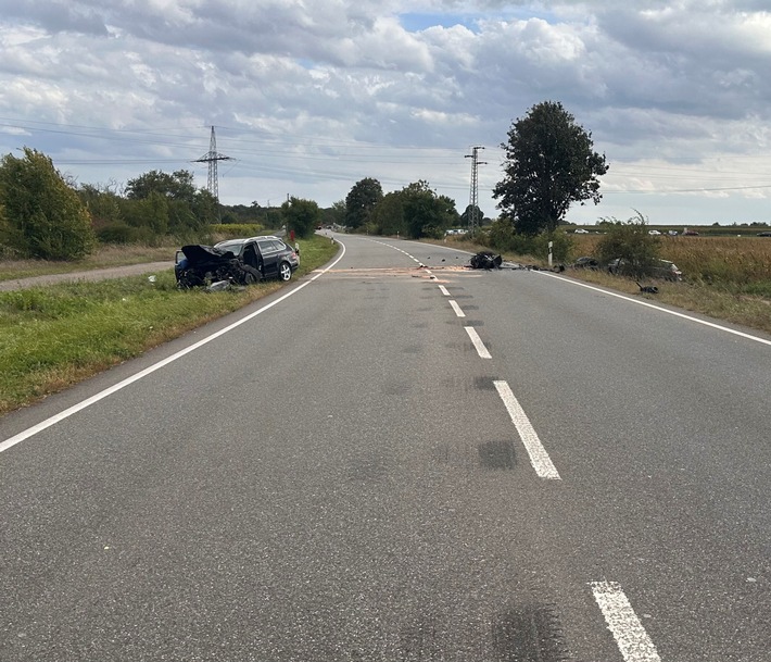 POL-PDNW: Neustadt/Wstr.: Frontalzusammenstoß führt zu schwerem Verkehrsunfall