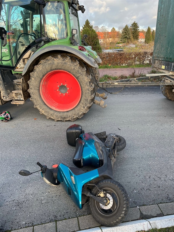 POL-SO: Überholmanöver im Kreisverkehr endet im Krankenhaus