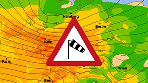 Hohes Potential für gefährliche Sturmlage am Rosenmontag / Extremes Wetterereignis zum Höhepunkt des Karnevals möglich