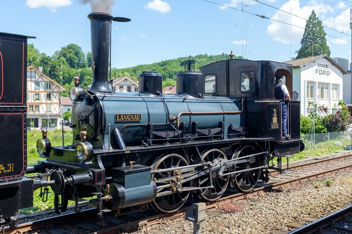 Dampflok «LANGNAU» live erleben – Führerstandsfahrten an den Rail Days im Verkehrshaus