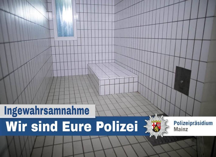 POL-PPMZ: Mainz-Neustadt - Räuberischer Diebstahl in Lebensmittelgeschäft