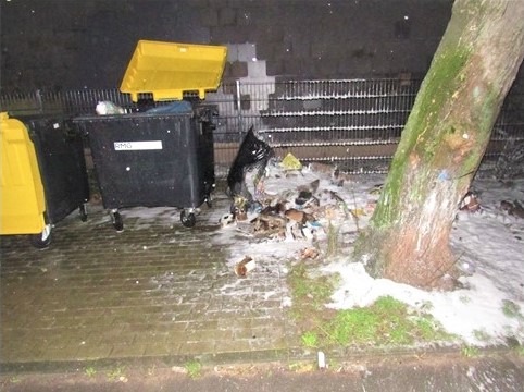 POL-ME: Mehrere Müllcontainer brannten - die Polizei ermittelt - Monheim - 2312071