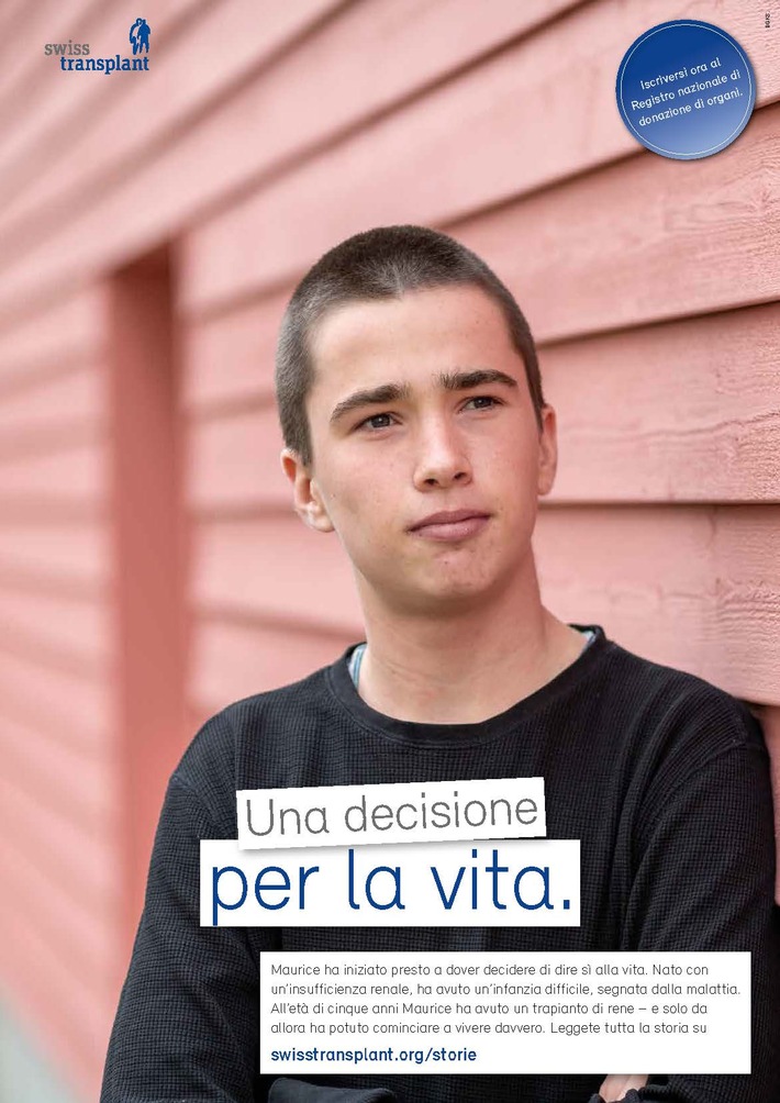 "Una decisione per la vita." 100
