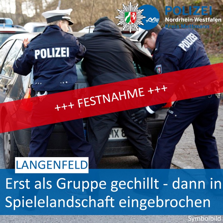 POL-ME: Einbruch in Indoor-Spielplatz: Zwei Festnahmen - Langenfeld - 20/03/131