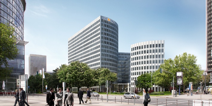 Klares Bekenntnis zum Standort Frankfurt: ING-DiBa bezieht im Sommer 2013 neuen Hauptsitz / 1.500 Mitarbeiter ziehen in umweltzertifiziertes Gebäude an der Frankfurter Messe (mit Bild)