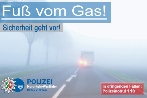 POL-VIE: Kreis Viersen: Geschwindigkeitskontrollen vom 18.11 - 24.11.2019