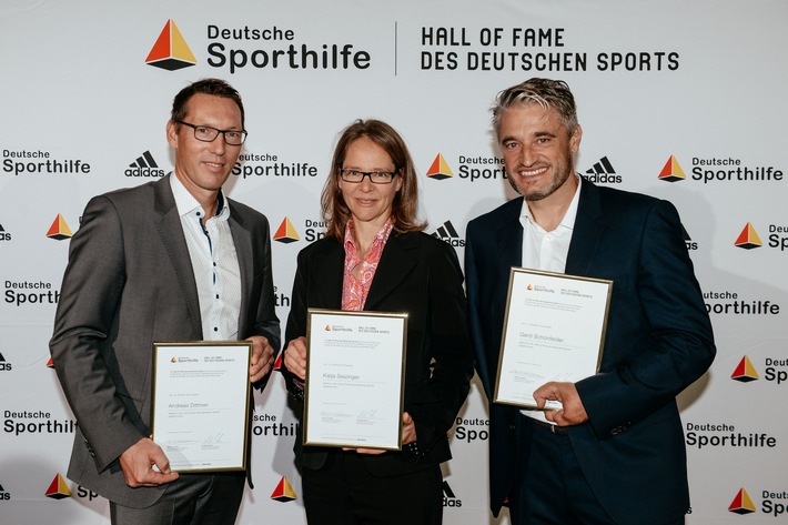 Katja Seizinger, Andreas Dittmer und Gerd Schönfelder offiziell in &quot;Hall of Fame&quot; aufgenommen: &quot;Es ist eine unglaubliche Ehre, diesem Kreis anzugehören&quot;