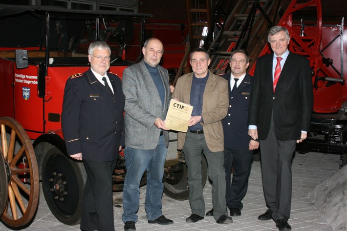 Deutsches Feuerwehr-Museum erneut Vorreiter / Weltverband CTIF zeichnet besondere Qualität der Arbeit in Fulda aus