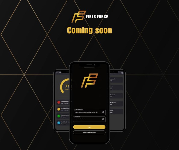 Fiber Force App: Die Revolution im Vertriebsmanagement