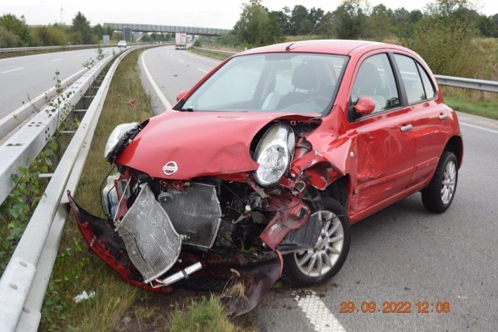 POL-WHV: Verkehrsunfall mit leicht verletzter Person