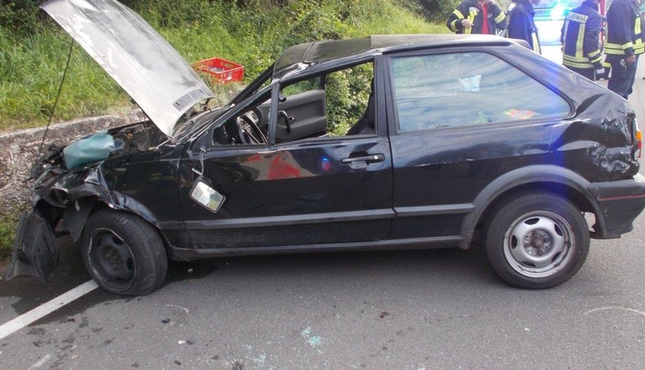 POL-PDNW: (Erfenstein - L499) Schwerer Verkehrsunfall