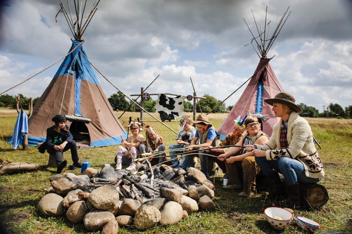 ZDF dreht Koproduktion "Winnetous Sohn" / Ein Indianer-Film für die ganze Familie (FOTO)