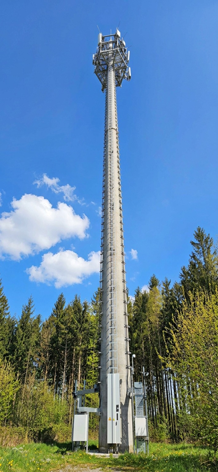 Telekom verbessert Mobilfunk in Kirchberg im Wald