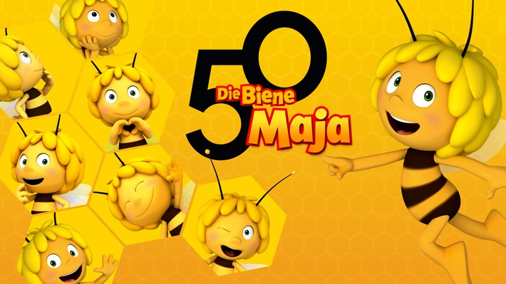50 Jahre "Biene Maja": Ein Klassiker, der Generationen verbindet / ZDF und KiKA feiern im September mit Eko Fresh-Song, interaktivem Gewinnspiel und Streaming-Angeboten