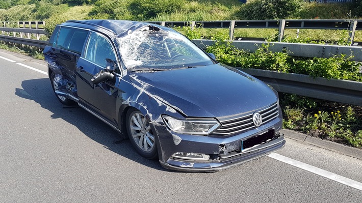 FW-DO: 28.05.2018 - VERKEHRSUNFALL AUF DER A2
Schwerer Unfall auf der Autobahn